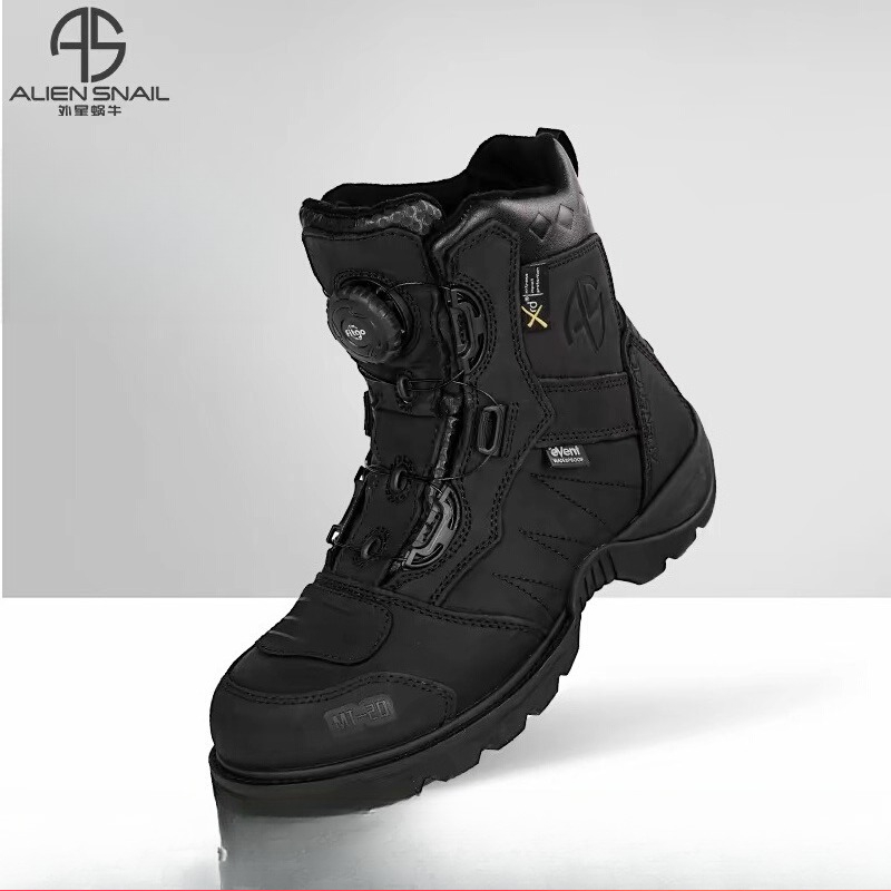 Motorcycle Boots Waterproof Riding - AlienSnail MT20 오토바이 라이딩 부츠 방풍