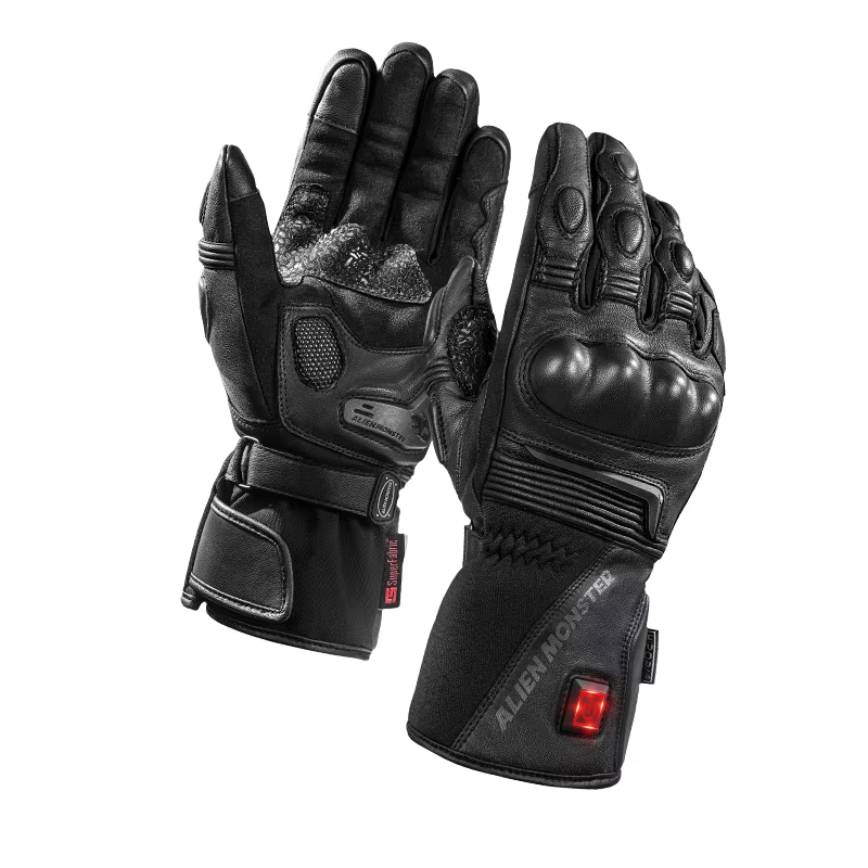 Motorcycle Gloves Leather Knuckle - 새로운 맞춤 디자인 풀핑거 가죽 오토바이