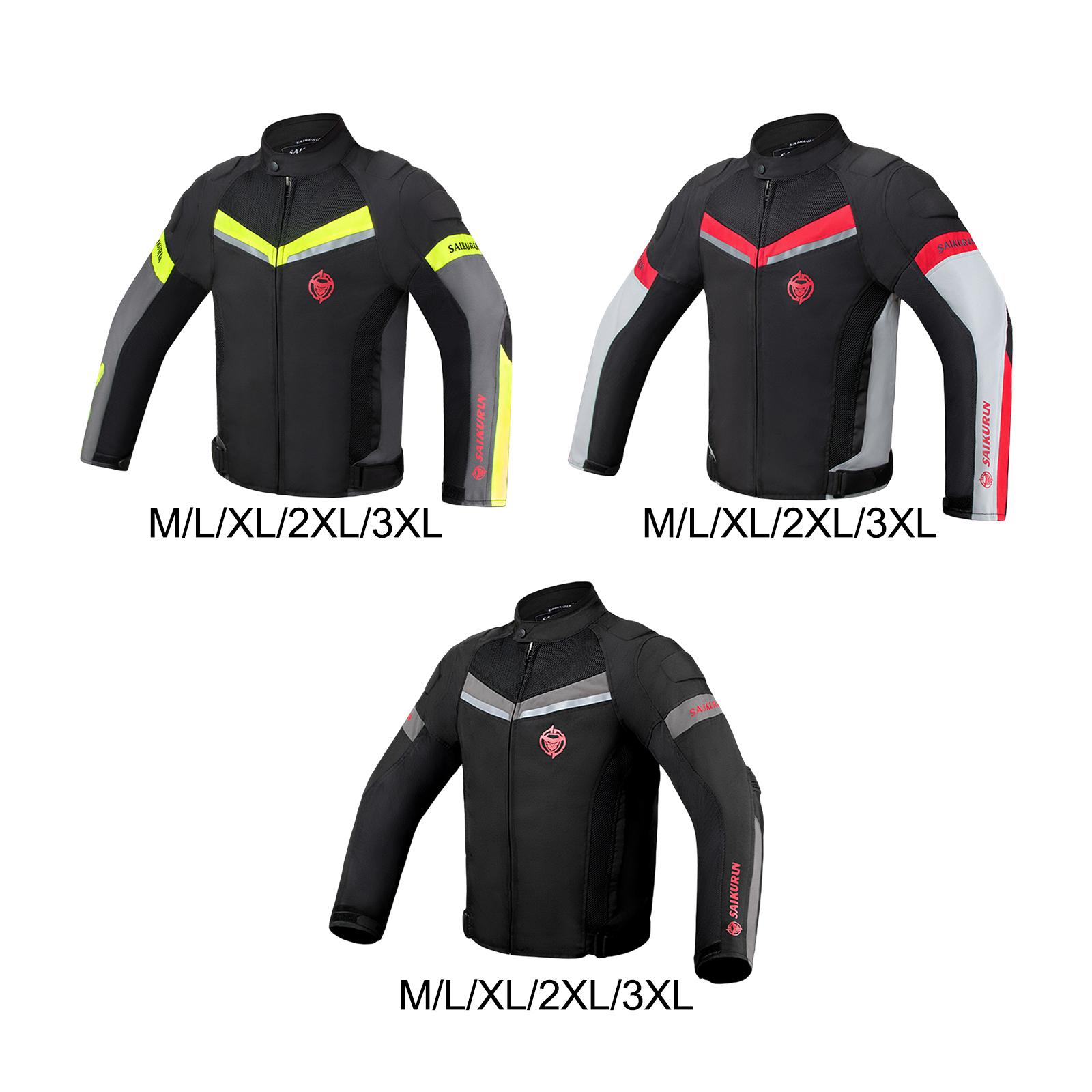 Motorcycle Mesh Jacket Summer Breathable - 여름용 오토바이 재킷 (패드 포함, 통기성,