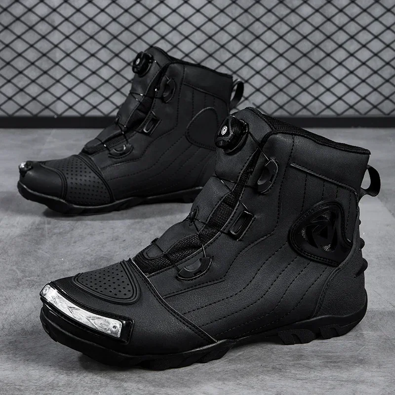 Motorcycle Boots Waterproof Riding - 야외 승마 미끄럼 방지 겨울 운동화