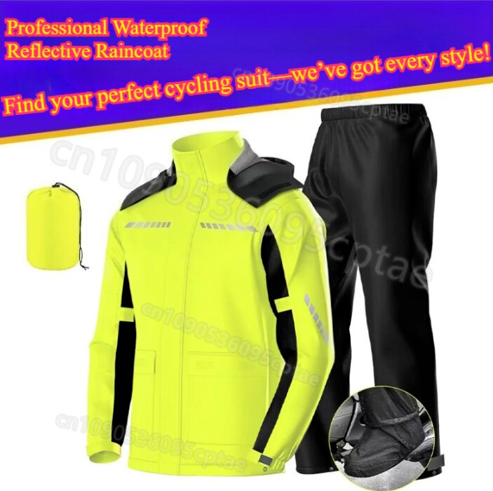 Motorcycle Riding Jacket Waterproof - 방수 오토바이 레인슈트 – 가볍고 방풍
