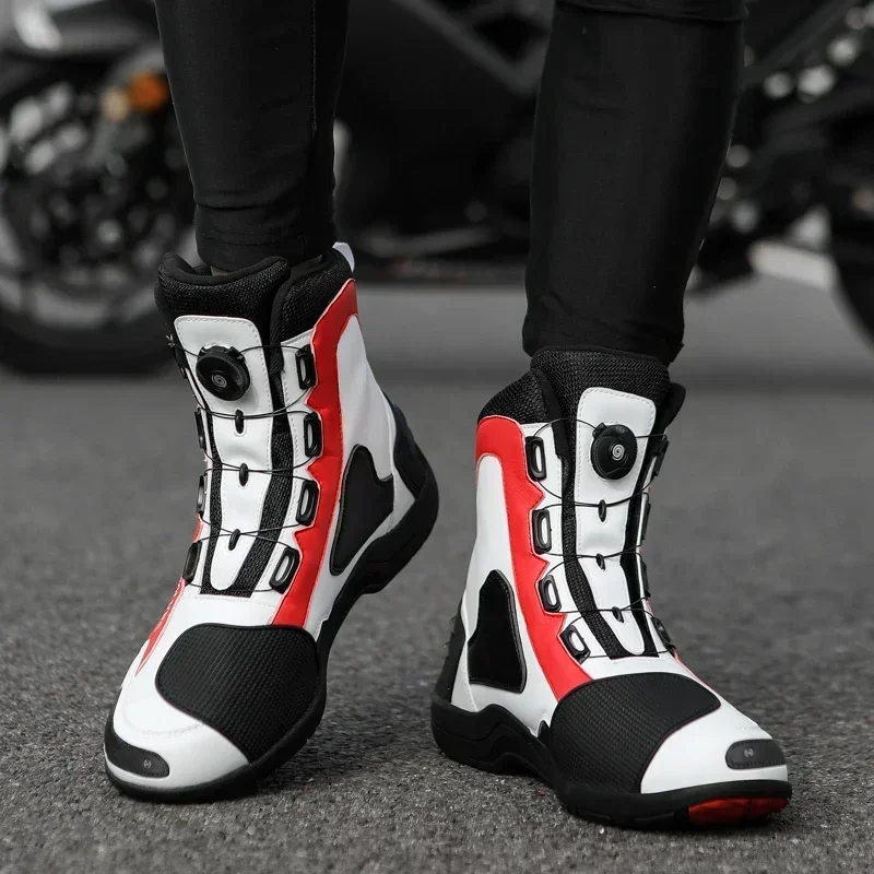 새로운 스타일의 남성용 방수 및 방풍 기능성 오토바이  - Motorcycle Boots Waterproof Riding 리뷰 및 가격