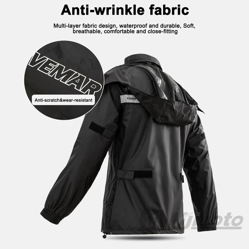 남성용, 여성용 오토바이용 방수 레인코트 세트, 도시  - Motorcycle Riding Jacket Waterproof 리뷰 및 가격