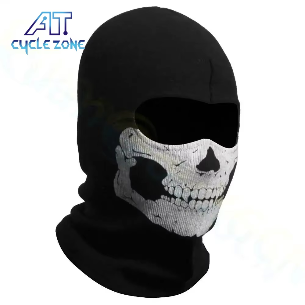 오토바이 발라크라바 풀 페이스 마스크 해골 프린트 오토 - Motorcycle Neck Gaiter Balaclava 리뷰 및 가격