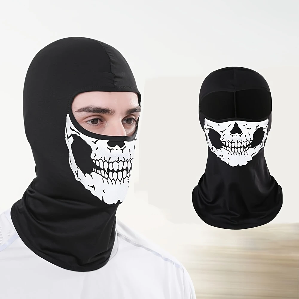 오토바이 발라크라바 풀 페이스 마스크 해골 프린트 오토 - Motorcycle Neck Gaiter Balaclava 리뷰 및 가격