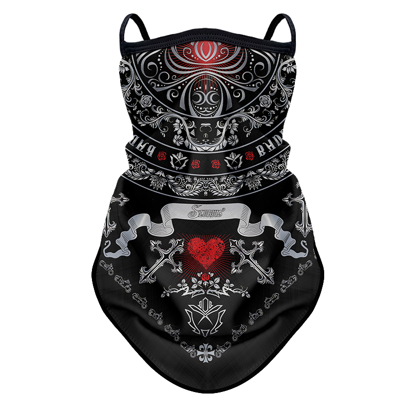 자전거 귀에 매달린 마스크 캐슈 해골 오토바이 반 얼굴 - Motorcycle Neck Gaiter Balaclava 리뷰 및 가격