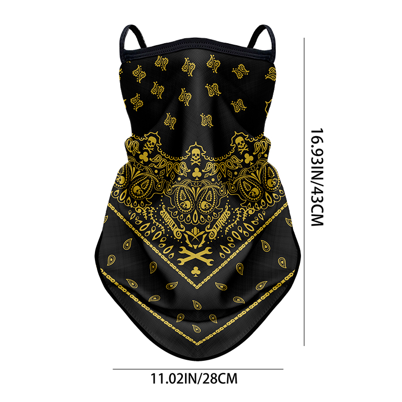 자전거 귀에 매달린 마스크 캐슈 해골 오토바이 반 얼굴 - Motorcycle Neck Gaiter Balaclava 리뷰 및 가격