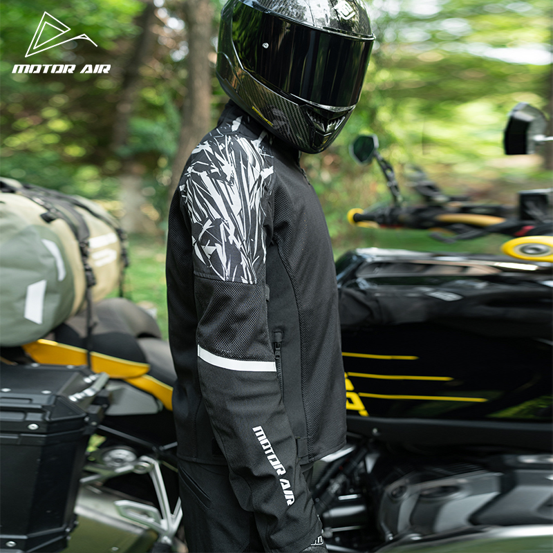 블랙 오토바이 재킷 남성 의류 라이딩 기어 최신 여름  - Motorcycle Mesh Jacket Summer Breathable 리뷰 및 가격