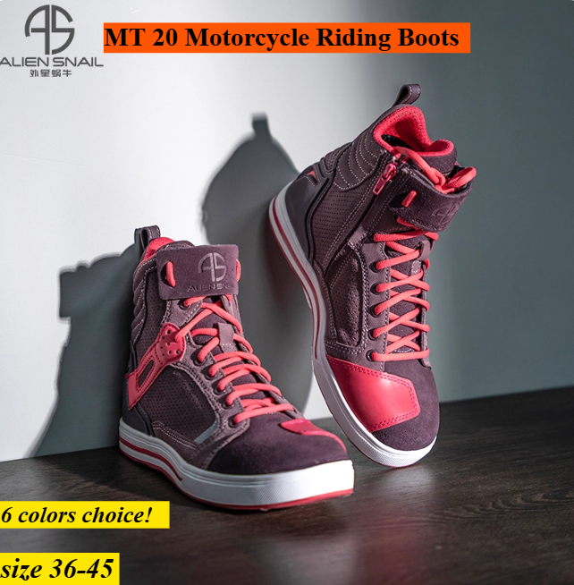 AlienSnail MT20 오토바이 라이딩 부츠 방풍 - Motorcycle Boots Waterproof Riding 리뷰 및 가격