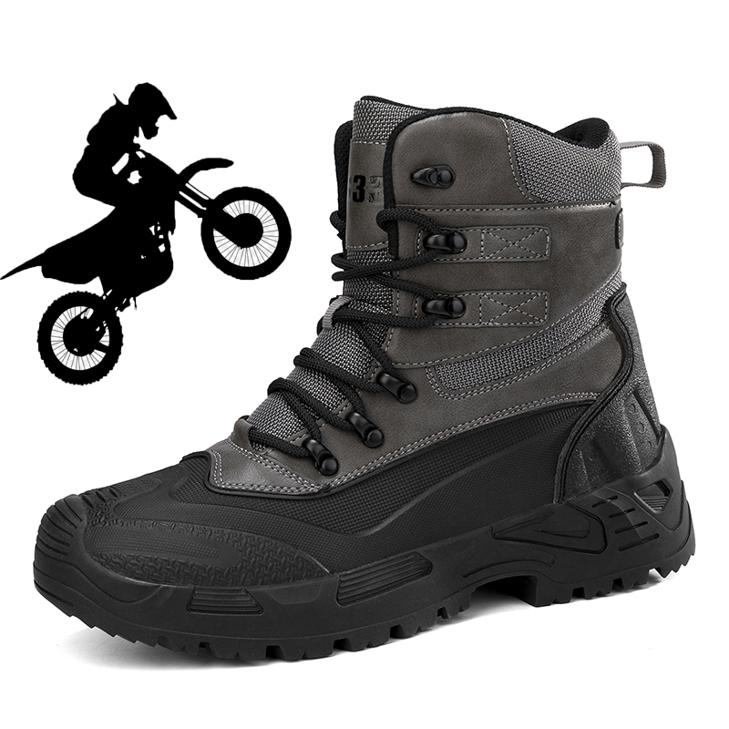 인기 판매 남성용 오토바이 부츠, 하이탑 방수 및 방풍 - Motorcycle Boots Waterproof Riding 리뷰 및 가격