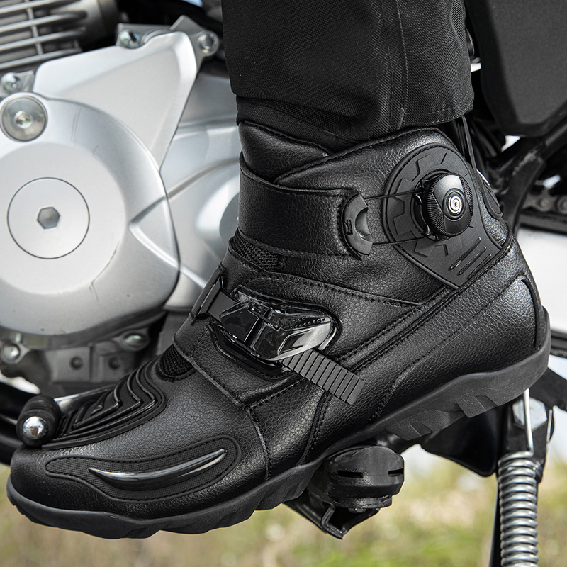 남자 오토바이 신발 높은 상위 전문 승마 부츠 패션 플 - Motorcycle Boots Waterproof Riding 리뷰 및 가격