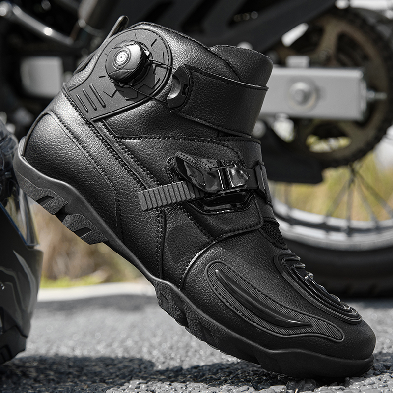 남자 오토바이 신발 높은 상위 전문 승마 부츠 패션 플 - Motorcycle Boots Waterproof Riding 리뷰 및 가격