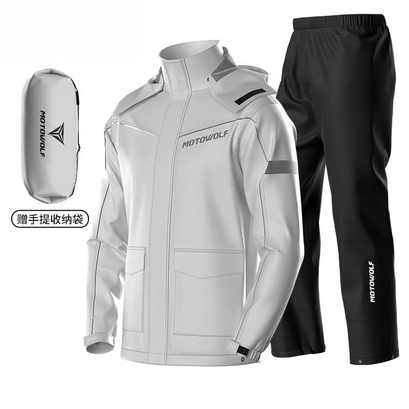 모토울프 오토바이 라이딩 레인코트 남녀 공용 스플릿 방 - Motorcycle Riding Jacket Waterproof 리뷰 및 가격