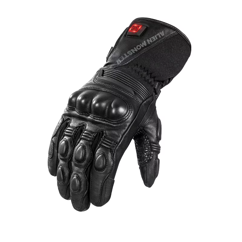 새로운 맞춤 디자인 풀핑거 가죽 오토바이 장갑 유니섹스 - Motorcycle Gloves Leather Knuckle 리뷰 및 가격