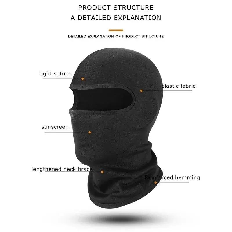 발라클라바 풀페이스 마스크 자외선 차단 쿨링 하이킹 넥 - Motorcycle Neck Gaiter Balaclava 리뷰 및 가격
