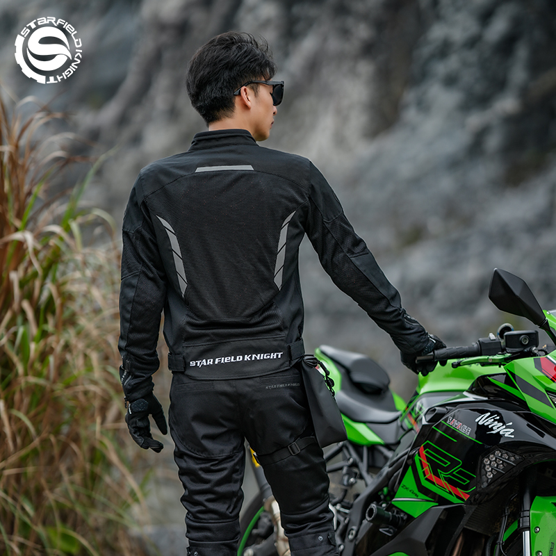SFK 남성용 오토바이 자켓 라이딩 기어 의류 봄&여름 - Motorcycle Mesh Jacket Summer Breathable 리뷰 및 가격