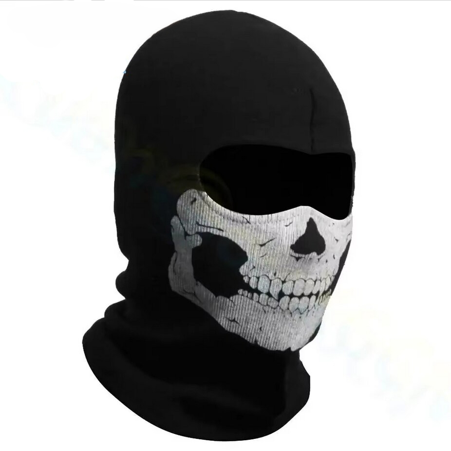 자전거 발라클라바 풀 페이스 마스크 해골 프린트 오토바 - Motorcycle Neck Gaiter Balaclava 리뷰 및 가격