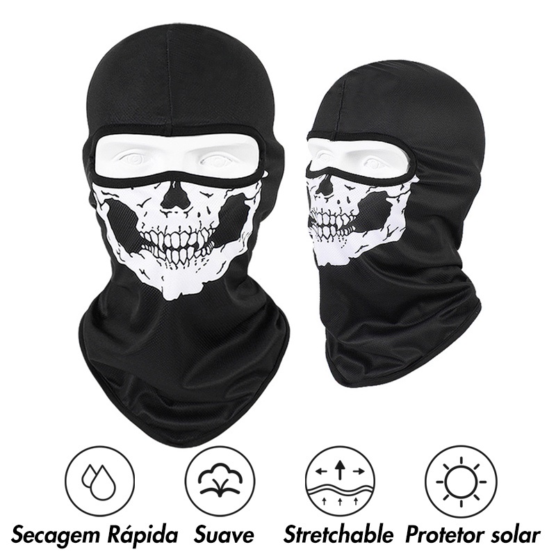 자전거 발라클라바 풀 페이스 마스크 해골 프린트 오토바 - Motorcycle Neck Gaiter Balaclava 리뷰 및 가격