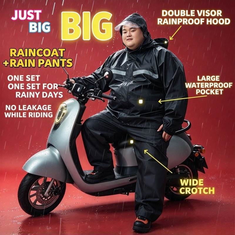 오토바이용 방수 기능성 레인 슈트, 9XL 플러스 사이 - Motorcycle Rain Suit 2 Piece 리뷰 및 가격