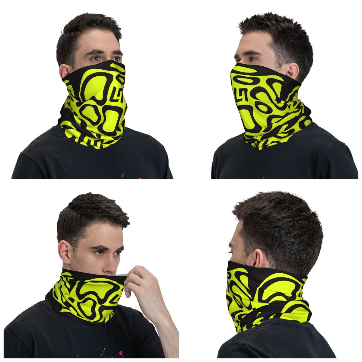 맞춤형 L-Lando Norris 오토바이 레이싱 반다 - Motorcycle Neck Gaiter Balaclava 리뷰 및 가격