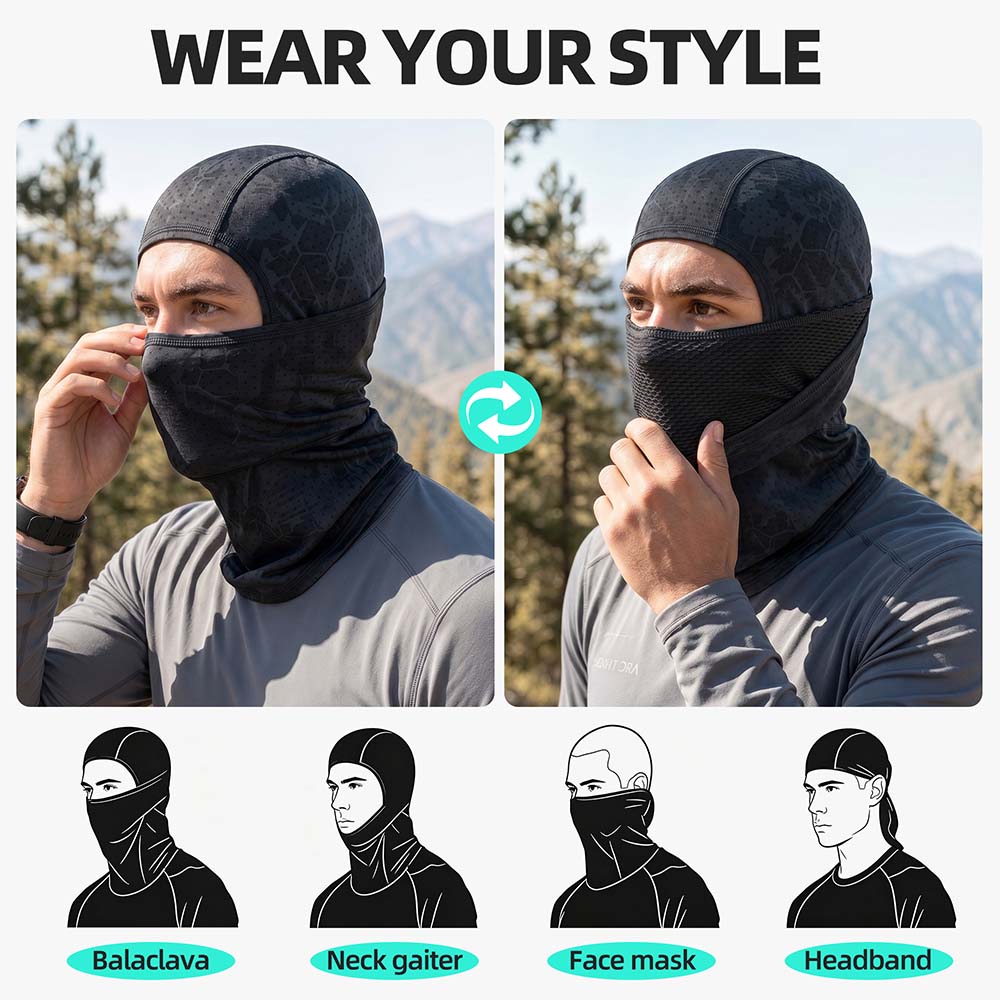 여름용 오토바이 발라클라바 통기성 풀페이스 마스크 헬멧 - Motorcycle Neck Gaiter Balaclava 리뷰 및 가격