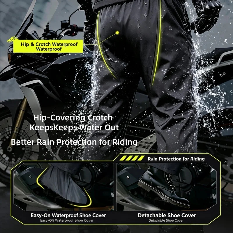 오토바이용 방수복, 분리형 방수 재킷 및 바지 세트,  - Motorcycle Riding Jacket Waterproof 리뷰 및 가격