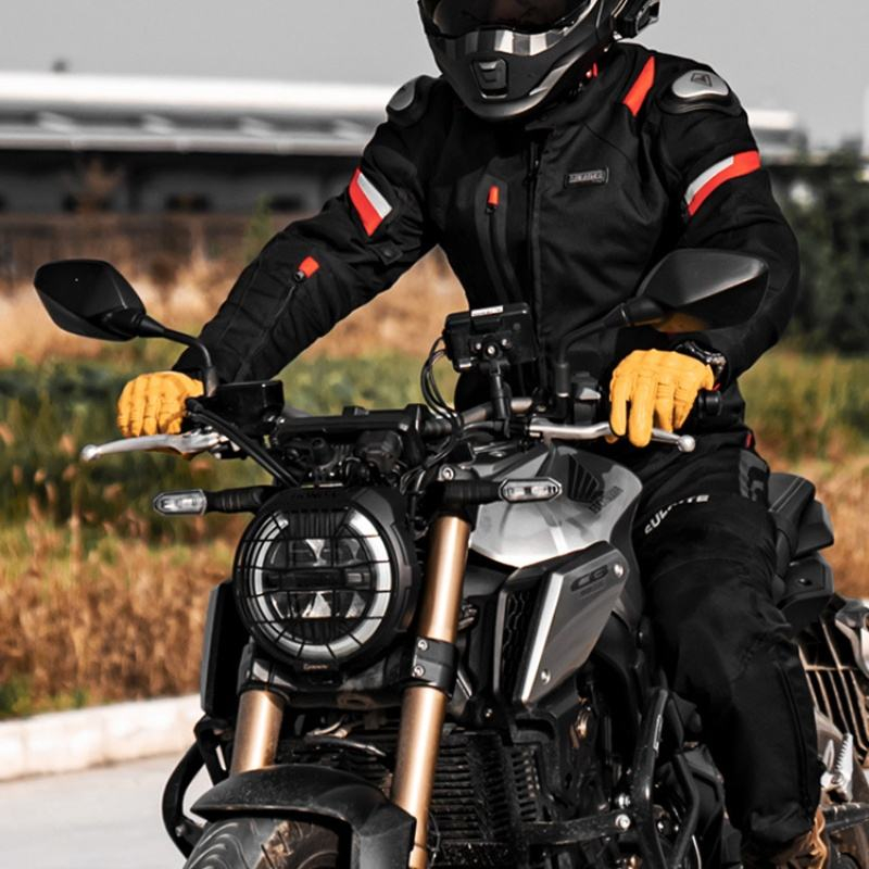 겨울용 따뜻한 오토바이 라이딩 재킷, 오프로드 모토크로 - Leather Motorcycle Jacket Biker 리뷰 및 가격