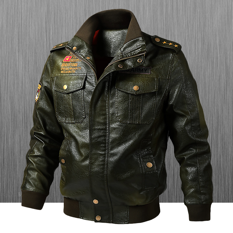 슬림핏 바이커 가죽 자켓 남성 캐주얼 스탠드 칼라 PU - Leather Motorcycle Jacket Biker 리뷰 및 가격