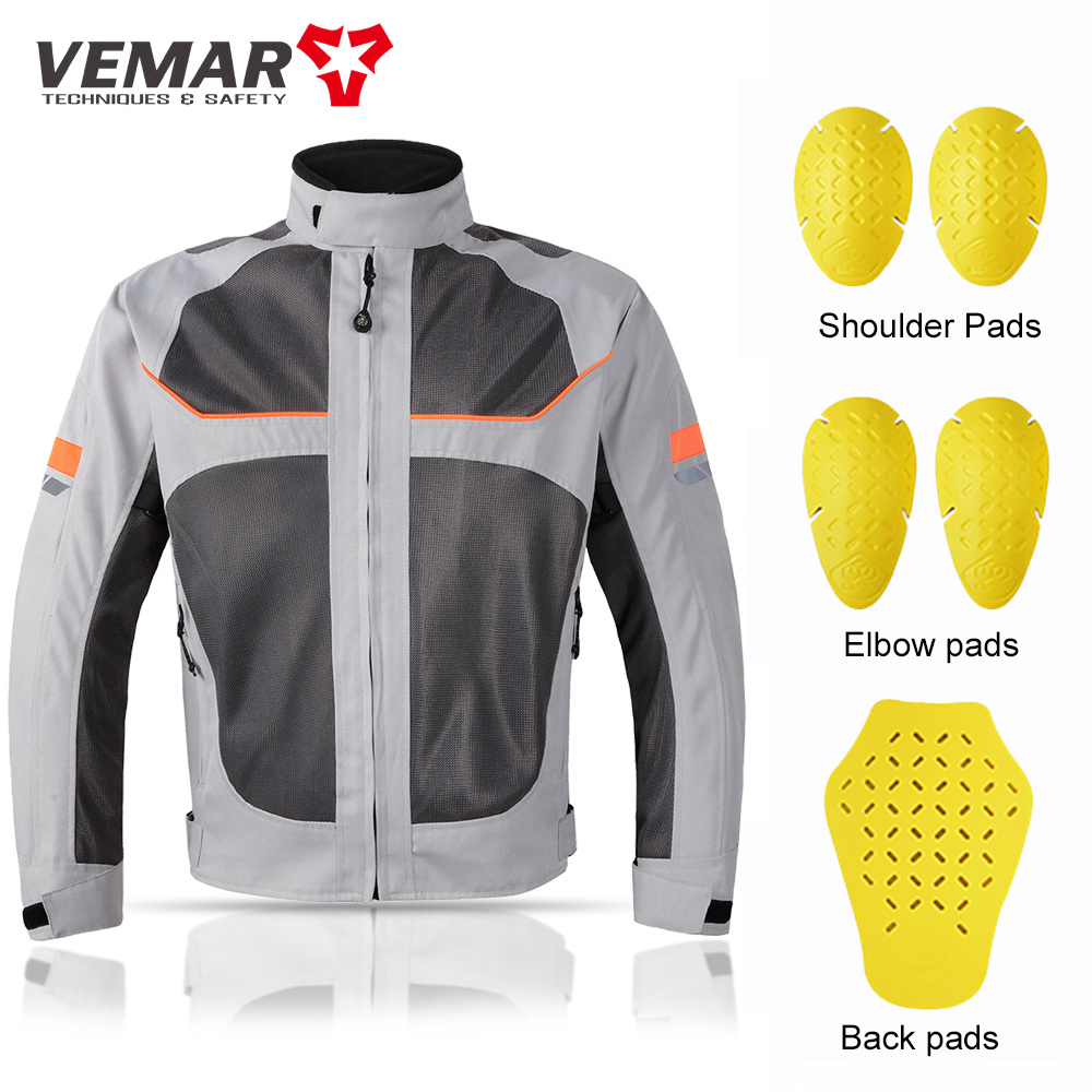 베마르(Vemar) 남성용 여름용 통기성 메쉬 소재 오 - Motorcycle Mesh Jacket Summer Breathable 리뷰 및 가격