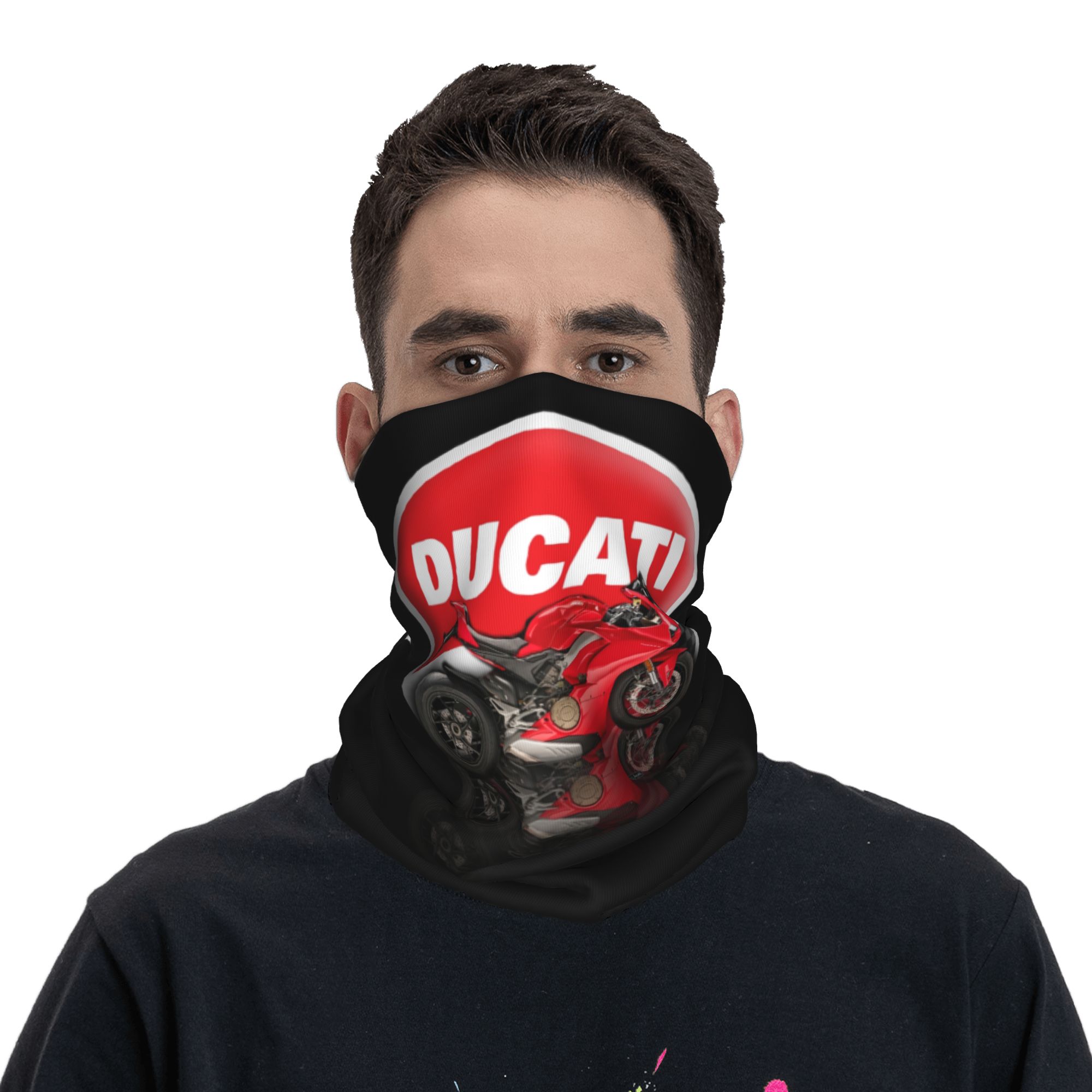 커스텀 스피드 두카티 레이싱 반다나 넥 게이터 방풍 페 - Motorcycle Neck Gaiter Balaclava 리뷰 및 가격