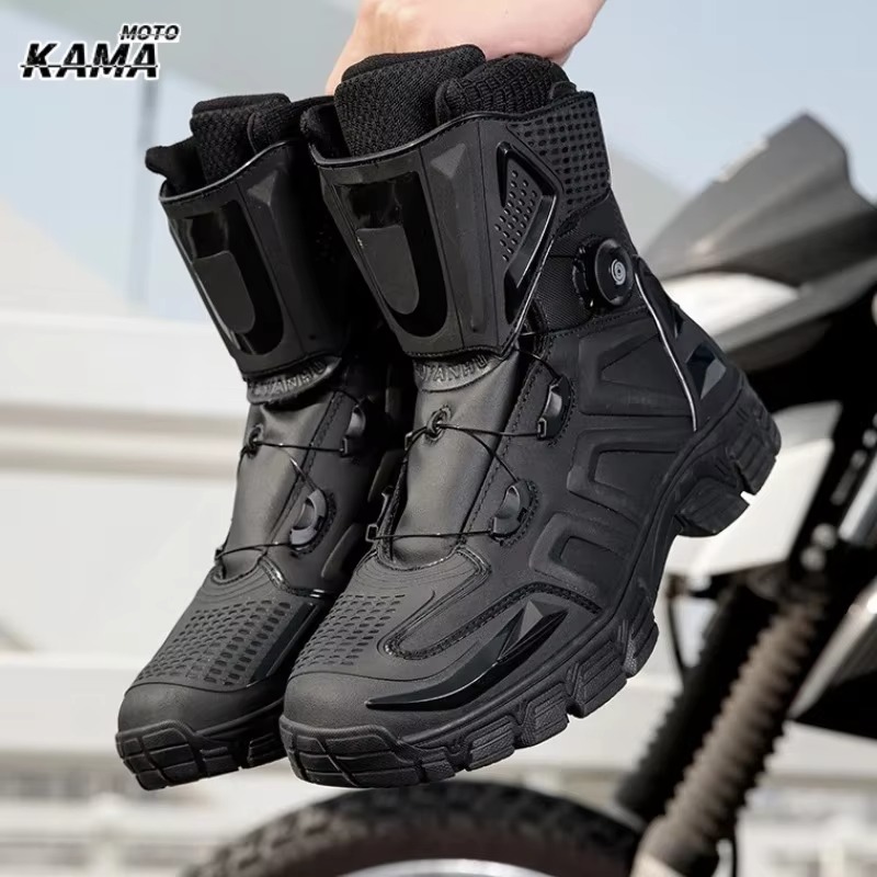 남성용 오토바이 부츠 야외 방수 TPU 보호 모토 슈즈 - Motorcycle Boots Waterproof Riding 리뷰 및 가격