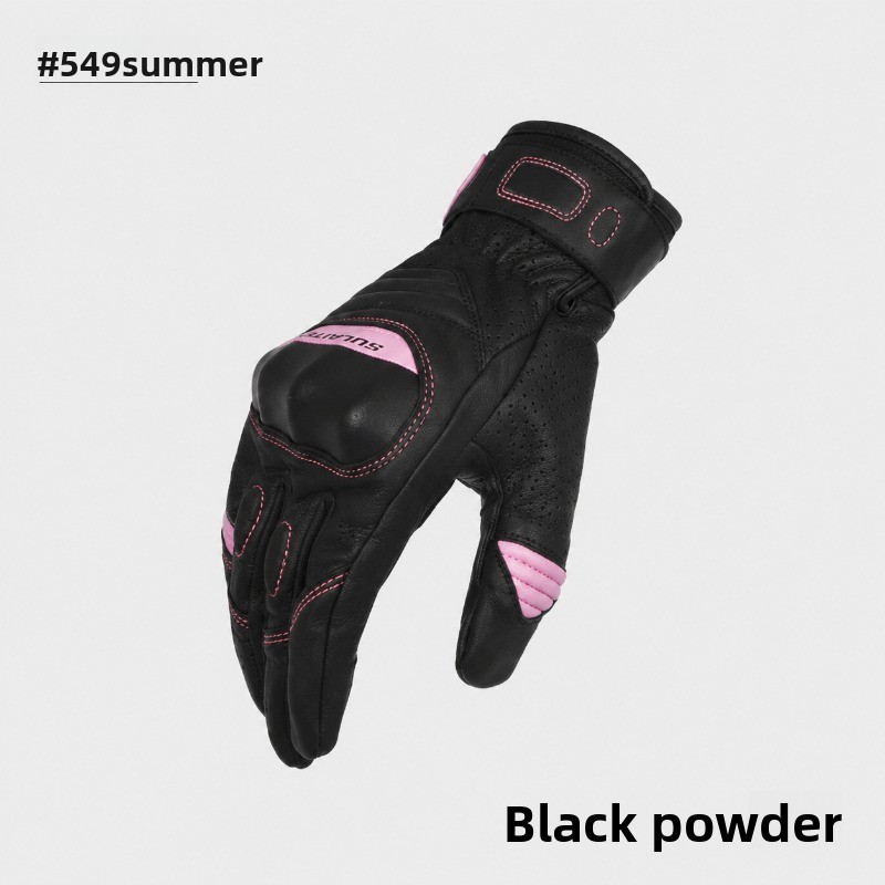 스타 필드 나이트 여성용 여름 오토바이 장갑 통기성 가 - Motorcycle Gloves Leather Knuckle 리뷰 및 가격
