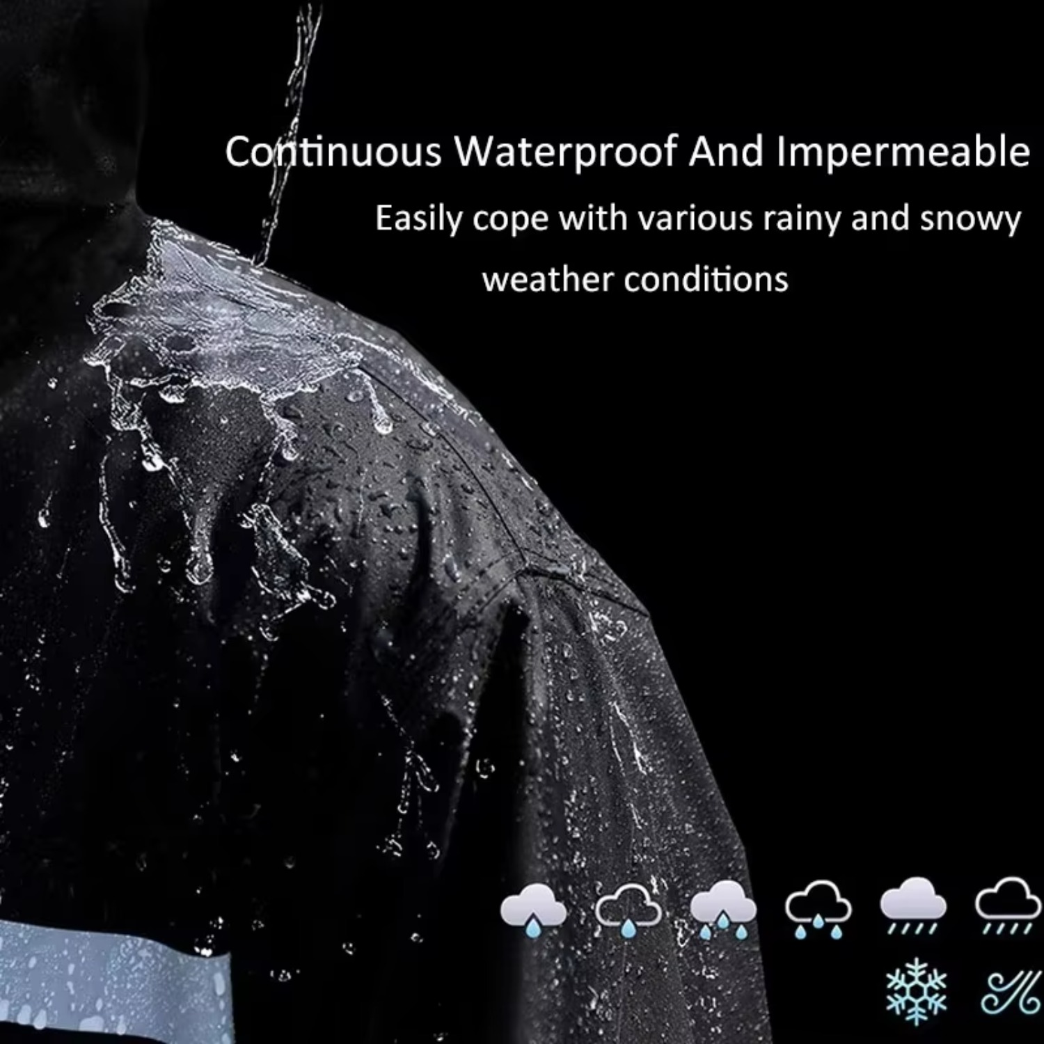 남성용/여성용 방수 레인 슈트, 2피스 후드형 레인 재 - Motorcycle Rain Suit 2 Piece 리뷰 및 가격