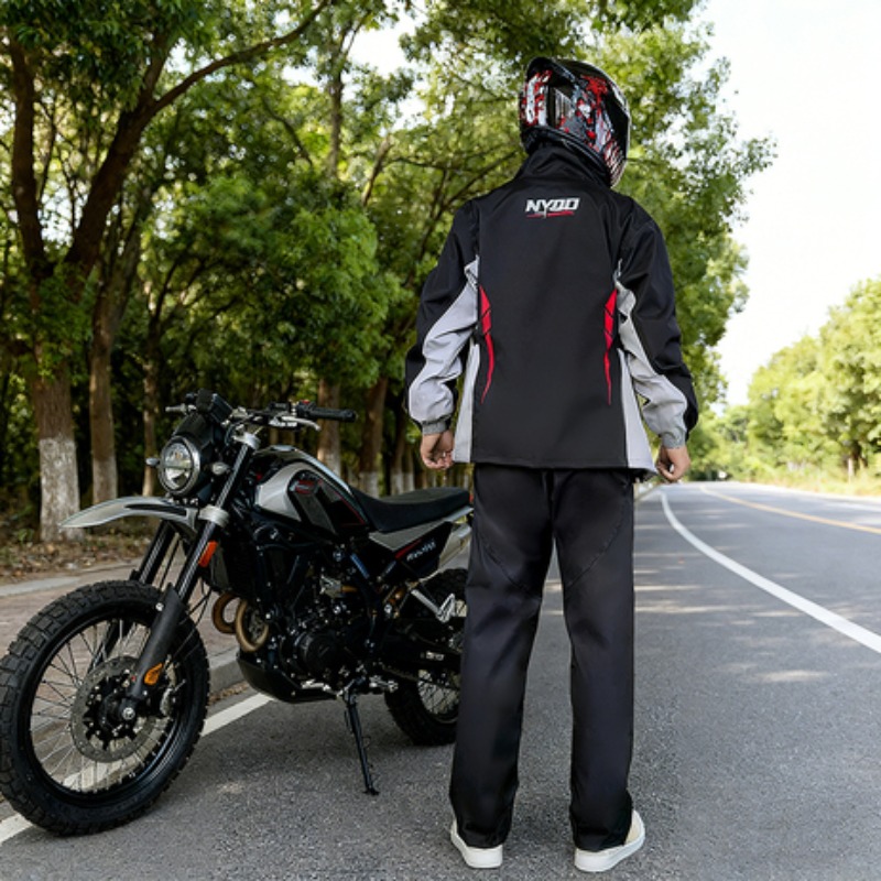 NYQD 오토바이 레인코트 경량 야외 라이딩 전신 분리 - Motorcycle Riding Jacket Waterproof 리뷰 및 가격