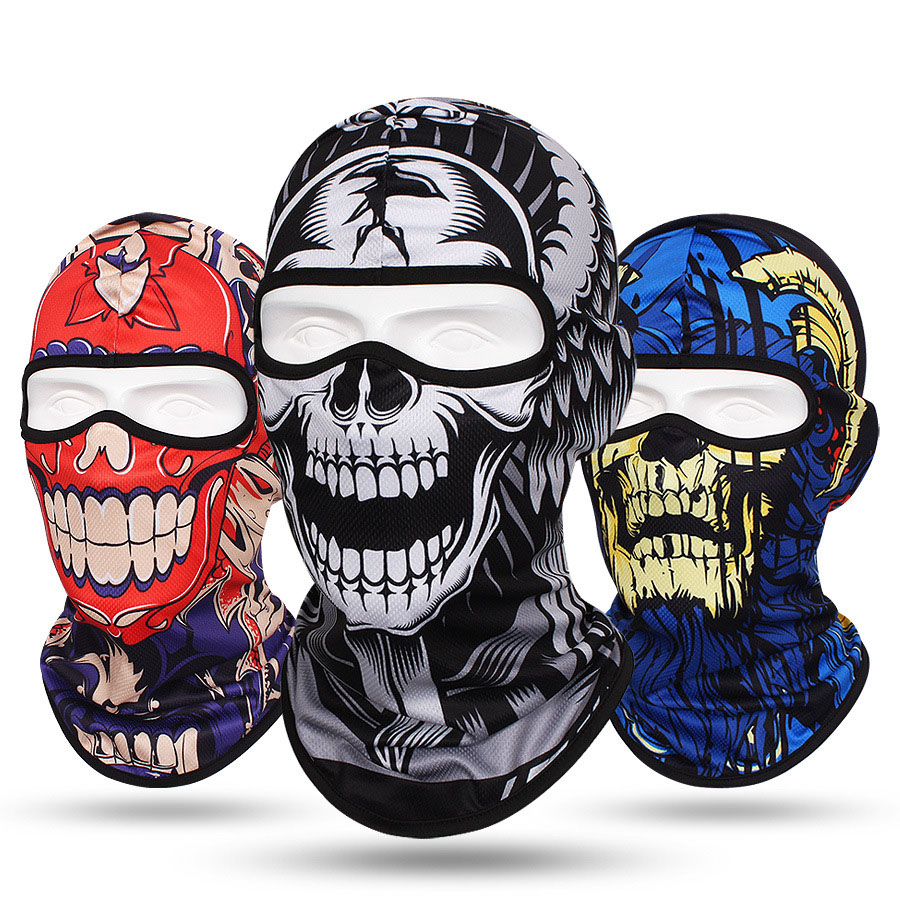 오토바이 Balaclava 해골 전체 얼굴 마스크 남자 - Motorcycle Neck Gaiter Balaclava 리뷰 및 가격