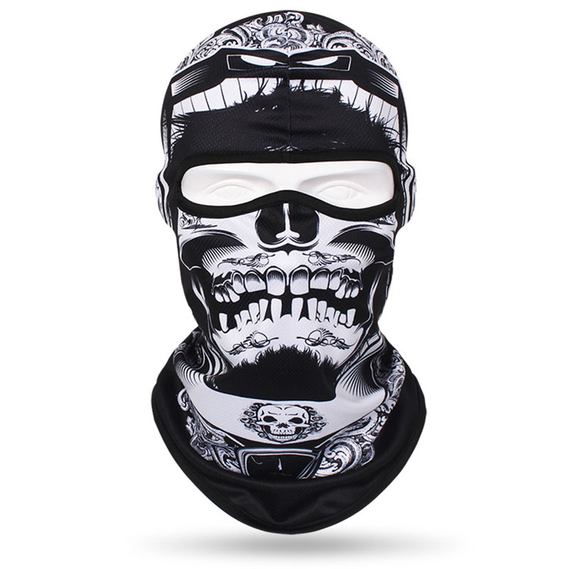 오토바이 Balaclava 해골 전체 얼굴 마스크 남자 - Motorcycle Neck Gaiter Balaclava 리뷰 및 가격