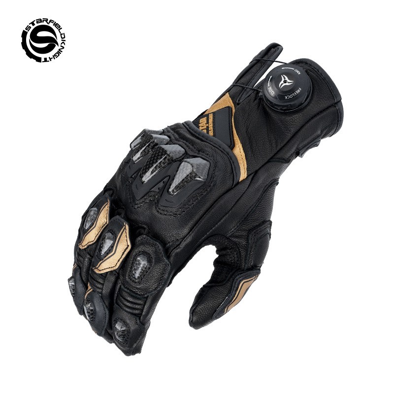 스타 필드 나이트 오토바이 장갑 남성용 염소 가죽 터치 - Motorcycle Gloves Leather Knuckle 리뷰 및 가격