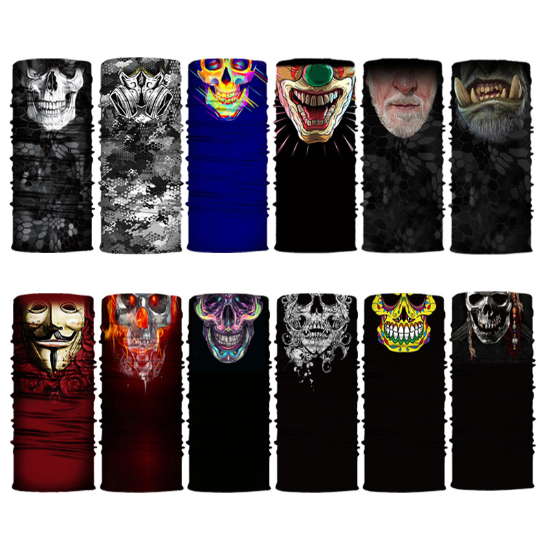 3D 해골 무늬 발라클라바 심리스 오토바이 넥페이스 마 - Motorcycle Neck Gaiter Balaclava 리뷰 및 가격
