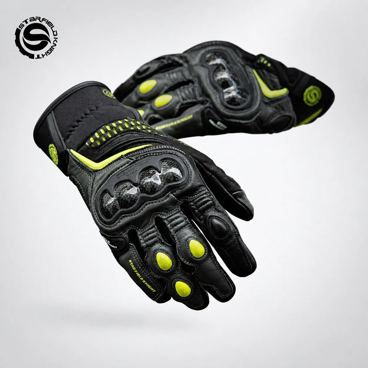 스타 나이트 오토바이 라이딩 장갑 남녀 공용 양가죽 터 - Motorcycle Gloves Leather Knuckle 리뷰 및 가격