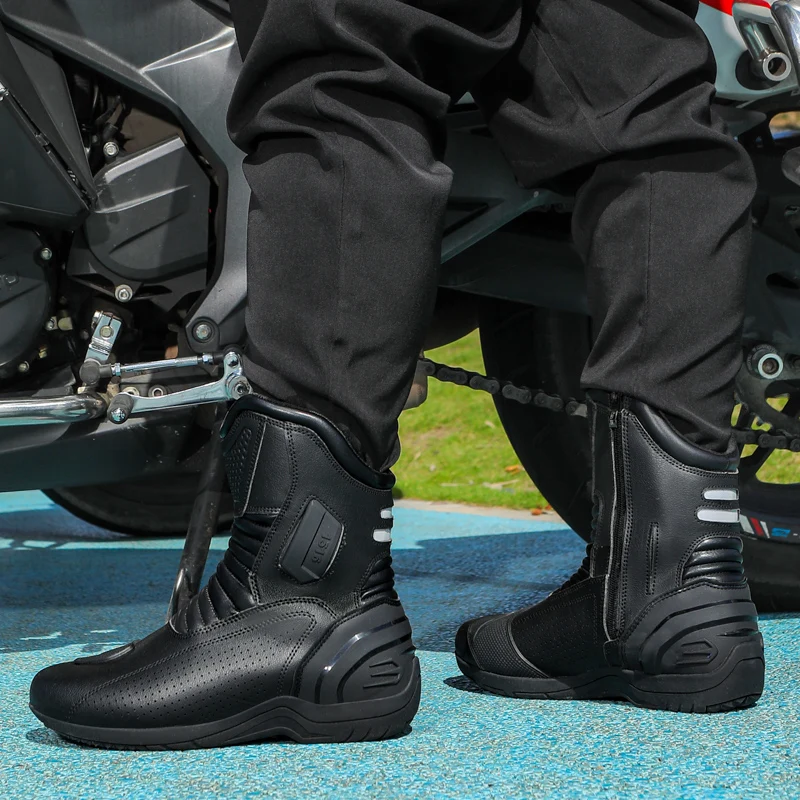 오토바이 부츠 장비 랠리 슈즈 모토크로스 부츠 남성 여 - Motorcycle Boots Waterproof Riding 리뷰 및 가격